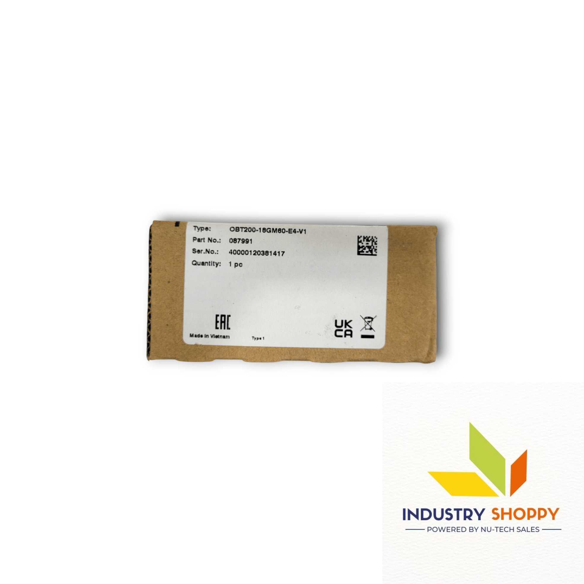 P&F OBT200-18GM60-E4-V1 Diffuse Mode Sensor P&F OBT200-18GM60-E4-V1 Diffuse Mode Sensor